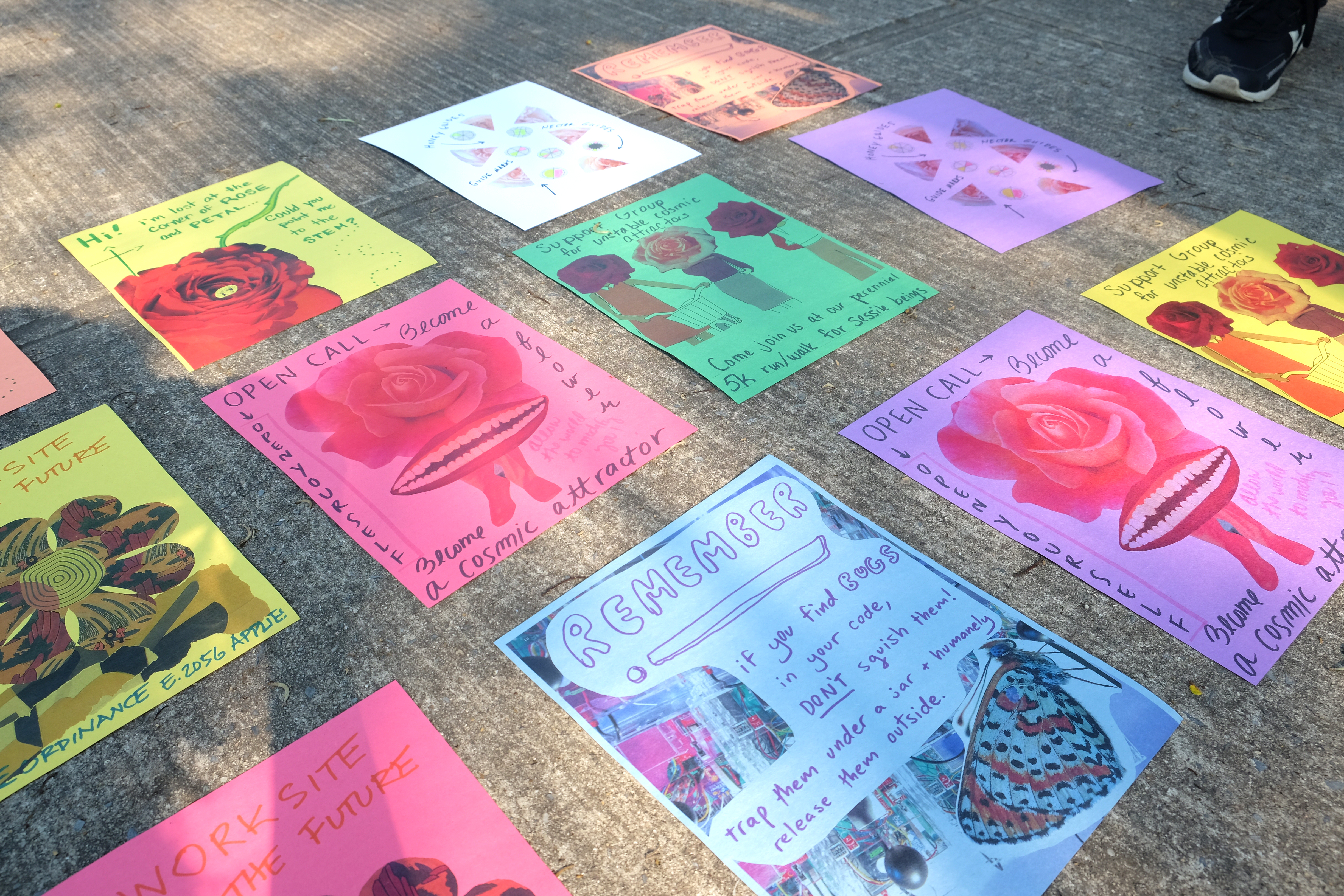 Becoming a Flower: Posters as Pollination